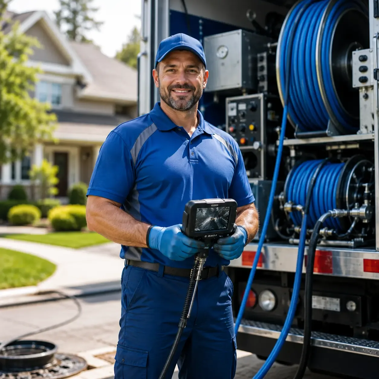 Local outdoor drain cleaning specialists in Nekoosa, WI